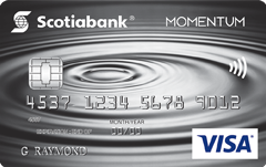 Scotia Momentum®  No-Fee Visa* Card